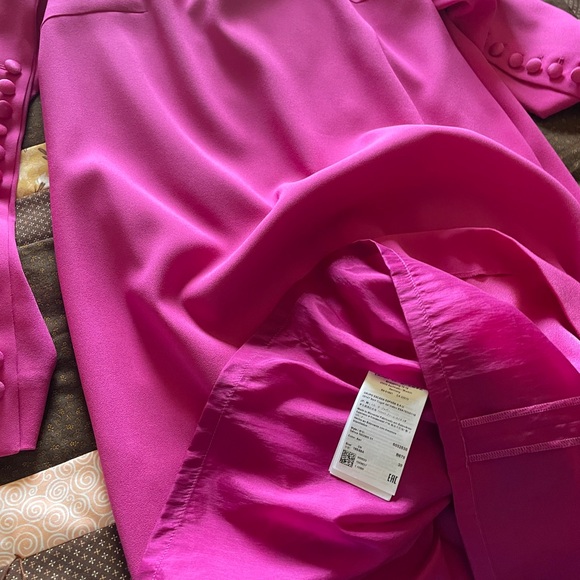 Escada Dehva Sari pink Long Sleeve Dress size 8. - Picture 9 of 13